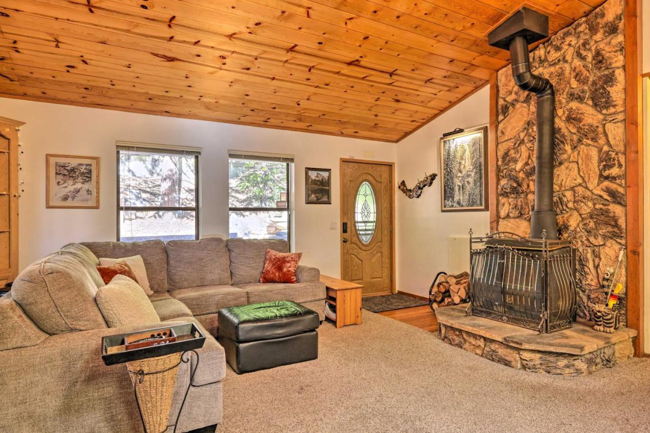 Quiet Twain Harte Cabin With Deck And Forest Views! Extérieur photo