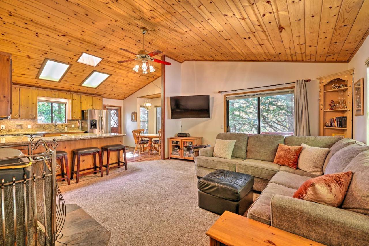 Quiet Twain Harte Cabin With Deck And Forest Views! Extérieur photo